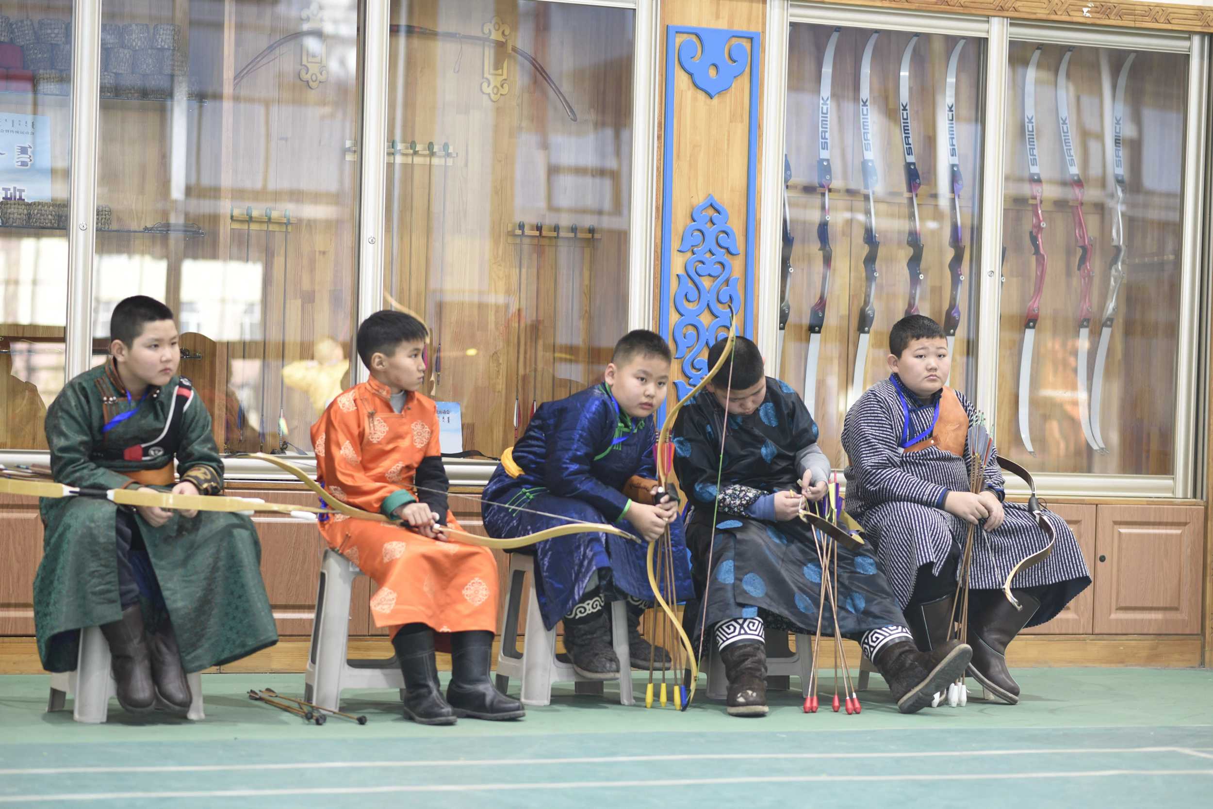 锡林郭勒盟第七届中小学生民族传统体育比赛圆满结束相关图片